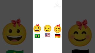 Portugues vs English vs German emoji version German funny Mohabkhtab [upl. by Eirb]