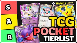 EX Pokemon TCG Pocket Tier List [upl. by Quirita]