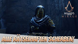 Assassins Creed Mirage Tutorial Alle Rätselhaften Scherben 1010 und Belohnungen uralte Ort [upl. by Hose]