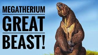 Megatherium  Great beast  Description and Facts [upl. by Hseyaj]