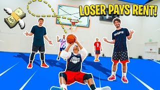 CRAZY 2HYPE Trickshot HORSE Challenge LOSER PAYS RENT [upl. by Jonny735]