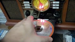 Sunstech PXRC5CD Turntable  Playing a CD [upl. by Lolly]