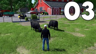 Farming Simulator 25  Part 3  Building a Livestock Empire [upl. by Innattirb365]