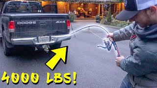 Worlds Strongest Fishing Rod TEST  Ugly Stik GX2 [upl. by Imelida]