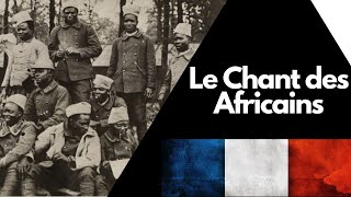 Le Chant des Africains  Chant militaire  ⚔️🇫🇷 avec paroles [upl. by Esened]