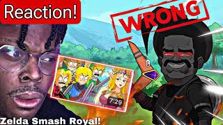 NOO WAY Y’all Did Black Link Like This  Zelda Smash Royale REACTION [upl. by Hime179]