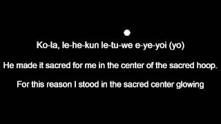 Lakota Lodge Songs 716 Sacred Center Song Cho ka ta Wa kan [upl. by Higgs]