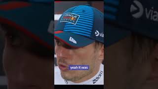 Max Verstappen postrace interview  F1 Singapore GP shorts f1 formula1 maxverstappen [upl. by Elimac]