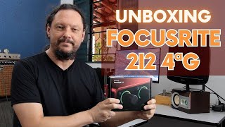 Unboxing Focusrite Scarlett 2i2 4ªG [upl. by Rebecca]