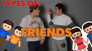 Types Of Friends  Dolan Twins [upl. by Onitnevuj]