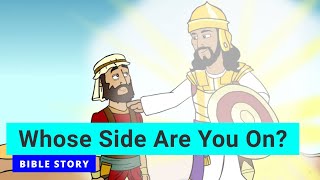 Bible story quotWhose Side Are You Onquot  Primary Year B Quarter 3 Episode 11  Gracelink [upl. by Conyers]