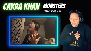 Cakra Khan “Monsters” James Blunt cover reaction Brotha Khan got me straight in the heart again❤️ [upl. by Merri772]