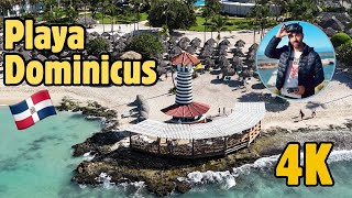 Playa Dominicus BAYAHIBE REPUBLICA DOMINICANA 🇩🇴 DRONE 4K [upl. by Llednahs]