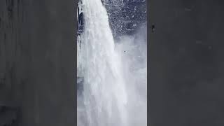 We got to film FPV at Helmcken Falls with ice climbers fpvdrone iceclimbing fpv [upl. by Anaujat]