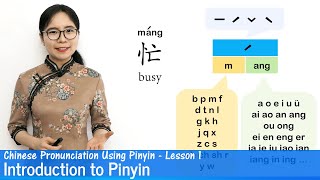 Introduction to Chinese Pronunciation Using Pinyin  Pinyin Lesson 01 [upl. by Shurlock]