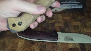 ESEE 5 impressions with comparison to KaBar BK2 [upl. by Raffo274]