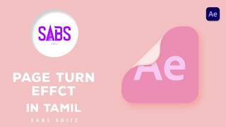 Stickers Peel amp Turn Animation in Tamil  Free Template in after effects aftereffectstutorial [upl. by Oah656]