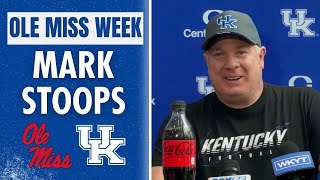 Mark Stoops final thoughts ahead of Ole Miss matchup  Kentucky FB [upl. by Nazar]