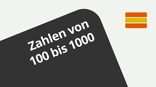 Zahlen von 100 bis 1000  Spanisch  Wortschatz  Konversation [upl. by Inami917]