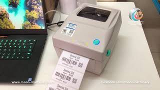 Xprinter XP460B Direct Thermal Barcode Printer [upl. by Rubina]