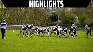 highlights D3 2015  Quarks  Cougars B Week 9 [upl. by Allsopp]