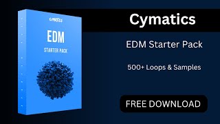 Cymatics  EDM Drum Loops  Free Download  Cymatics Sample Pack 2023  EDM Drum Kit [upl. by Yendis]