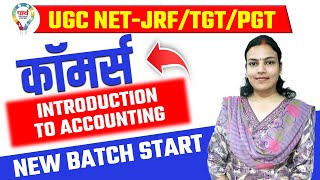 UP TGT PGT COMMERCE UGC NET JRF INTRODUCTION TO ACCOUNTING LEC 02  BY DARSHIKA MAAM [upl. by Ominoreg]