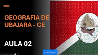 AULA 02 GEOGRAFIA DE UBAJARA  CONCURSO 2024 [upl. by Fontes]