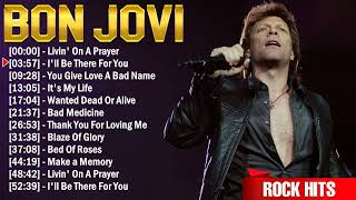 Bon Jovi Greatest Hits Full Album  10 Biggest Rock Songs Of All Time [upl. by Aurelio747]