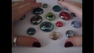 TUTORIAL come fare CABOCHONS STUPENDI a costo zero rIcIcLoDiY [upl. by Latsirc968]