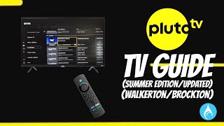 Pluto TV Guide Walkthrough updated channels list TV Surfing in WalkertonBrockton [upl. by Saiasi]