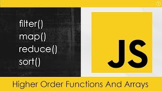 JavaScript Higher Order Functions amp Arrays [upl. by Bonucci]