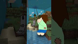 the world created 43 anthropomorphic minecraft shorts minecraft animationmemes [upl. by Lalad132]