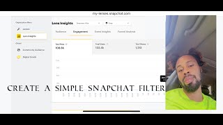 HOW TO CREATE SNAPCHAT FILTER IN 2024 [upl. by Esina]