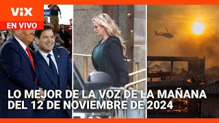 Lo mejor de Noticias Univision de la mañana  martes 12 de noviembre de 2024 [upl. by Nelav]