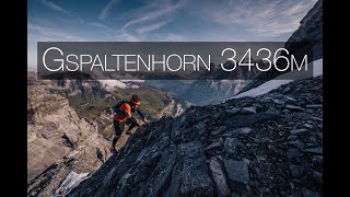 Gspaltenhorn 3436m  Scrambling in the Bernese Highlands [upl. by Atiuqel113]