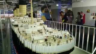 Lego Titanic  Big Lego Exhibition [upl. by Socha743]