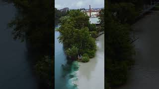 Travel Confluence Of Rhone And Arve Rivers [upl. by Remlap]