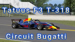 Test Drive  Tatuus F3 T 318  Circuit Bugatti [upl. by Ellevehc505]