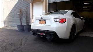 Subaru BRZ Invidia N1 Catback with Invidia Resonated Front Pipe [upl. by Fitzhugh]