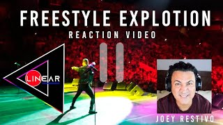 Joey Restivo Reacts to Linear Presentation On Freestyle explosion 2019 [upl. by Utimer]