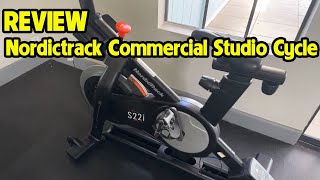 Nordictrack Commercial S22i Studio CycleFeaturesDemo and My Review [upl. by Latham674]