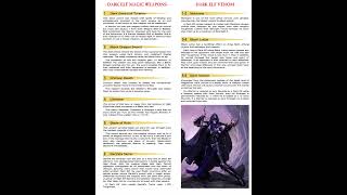 Hall of the Hag Queen Dark Elf Adventure for Warhammer Quest [upl. by Auliffe]