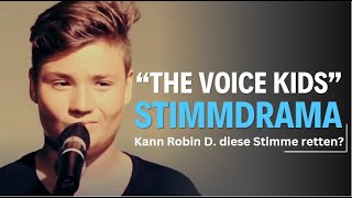 Eine unglaubliche Geschichte Richie droht das Stimmaus während der The Voice Teilnahme [upl. by Arymas]