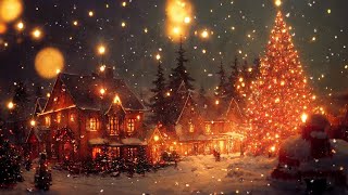 Peaceful Instrumental Christmas Music  Relaxing Christmas music quotSnowy Christmas Nightquot [upl. by Cire636]