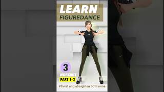 LEARN FIGUREDANCE Part13Twist and Straighten both Arm shorts jungdayeon 郑多燕 鄭多燕チョンダヨン [upl. by Archambault]