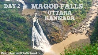 MAGOD FALLS  YELLAPUR  WESTERN GHATS OF INDIA KARIZMA  OFF ROAD  Wanderlust On Wheel [upl. by Enyluqcaj229]