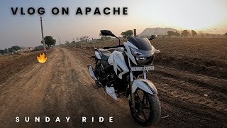 Vlog On Apache RTR 180 2024  Vagabond Motorist [upl. by Crain]