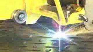 Tread Plate Plasma Cut with Torch Height Control [upl. by Iahc]