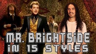 The Killers  Mr Brightside in 15 Styles [upl. by Yul]